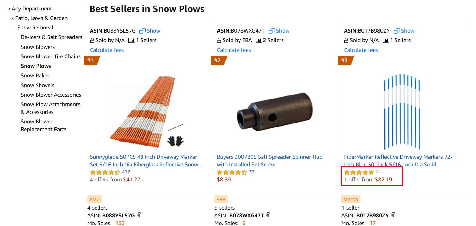 Amazon best seller etiqueta privada